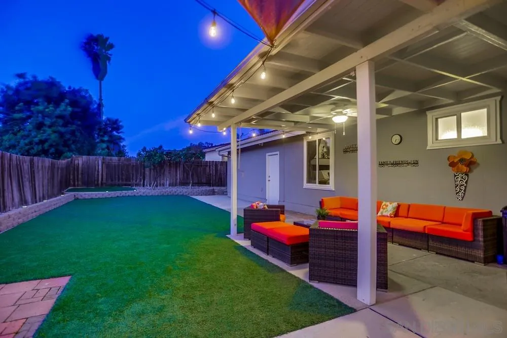 13626 Carriage Road Poway, CA 92064 - Photo 18 of 25 a backyard of a house with yard fire pit and outdoor seating