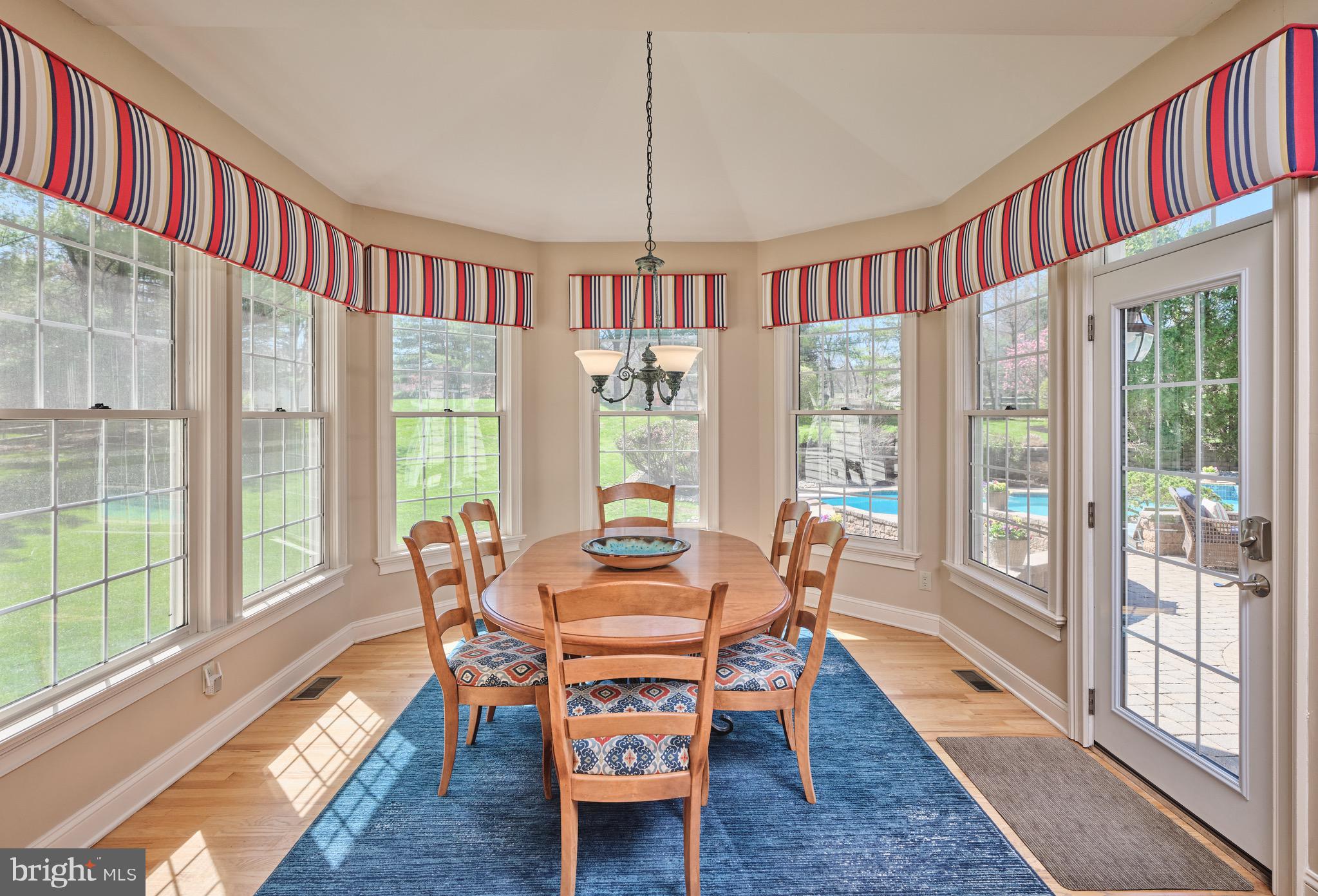 37 Alexanders Court Newtown, PA 18940 - Photo 8 of 50 a dining room with furniture water view and large windows