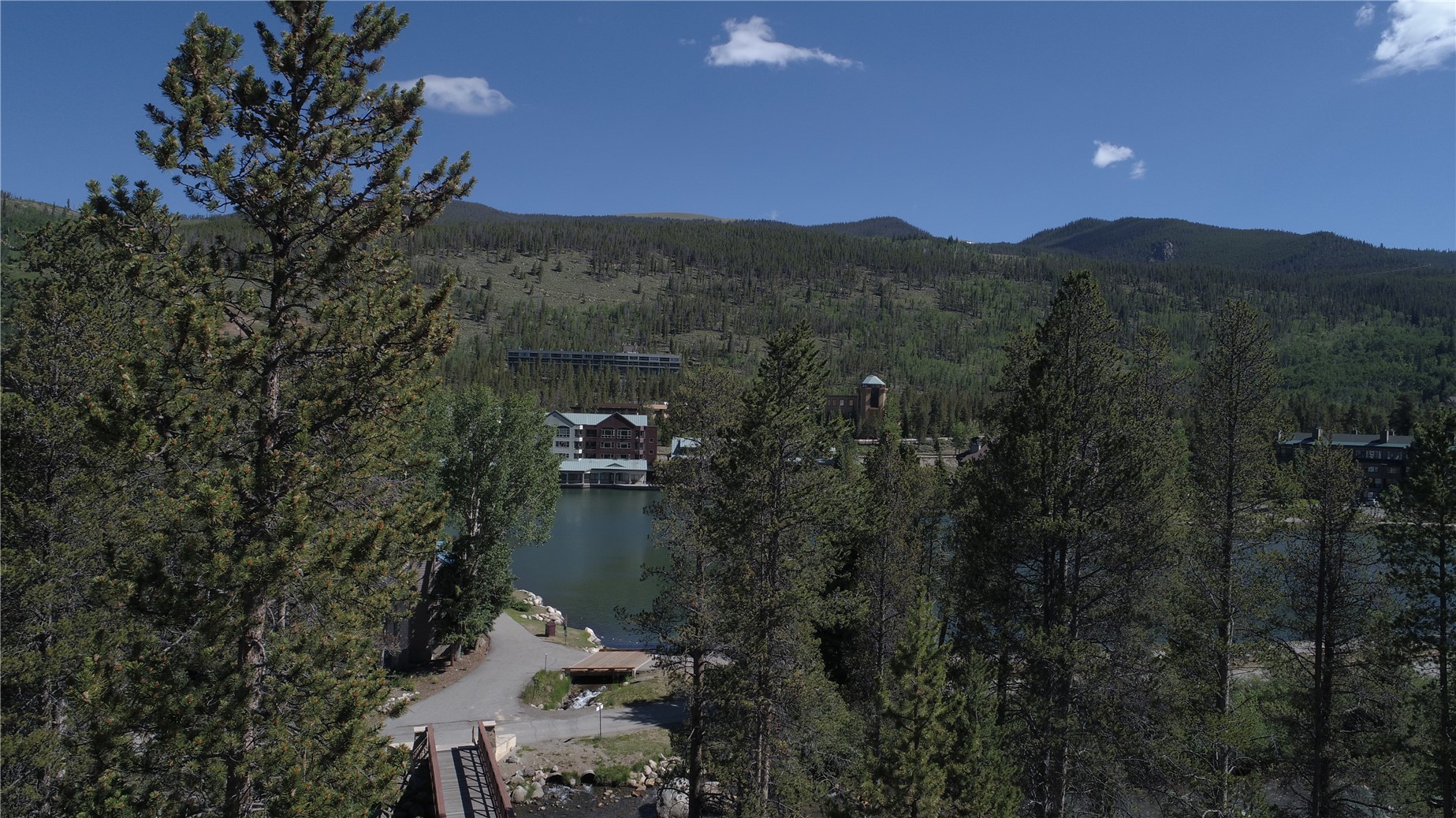 125 Lake Ridge Circle, Unit 1866 Keystone, CO 80435 - Photo 10 of 42 a view of a town with mountains in the background