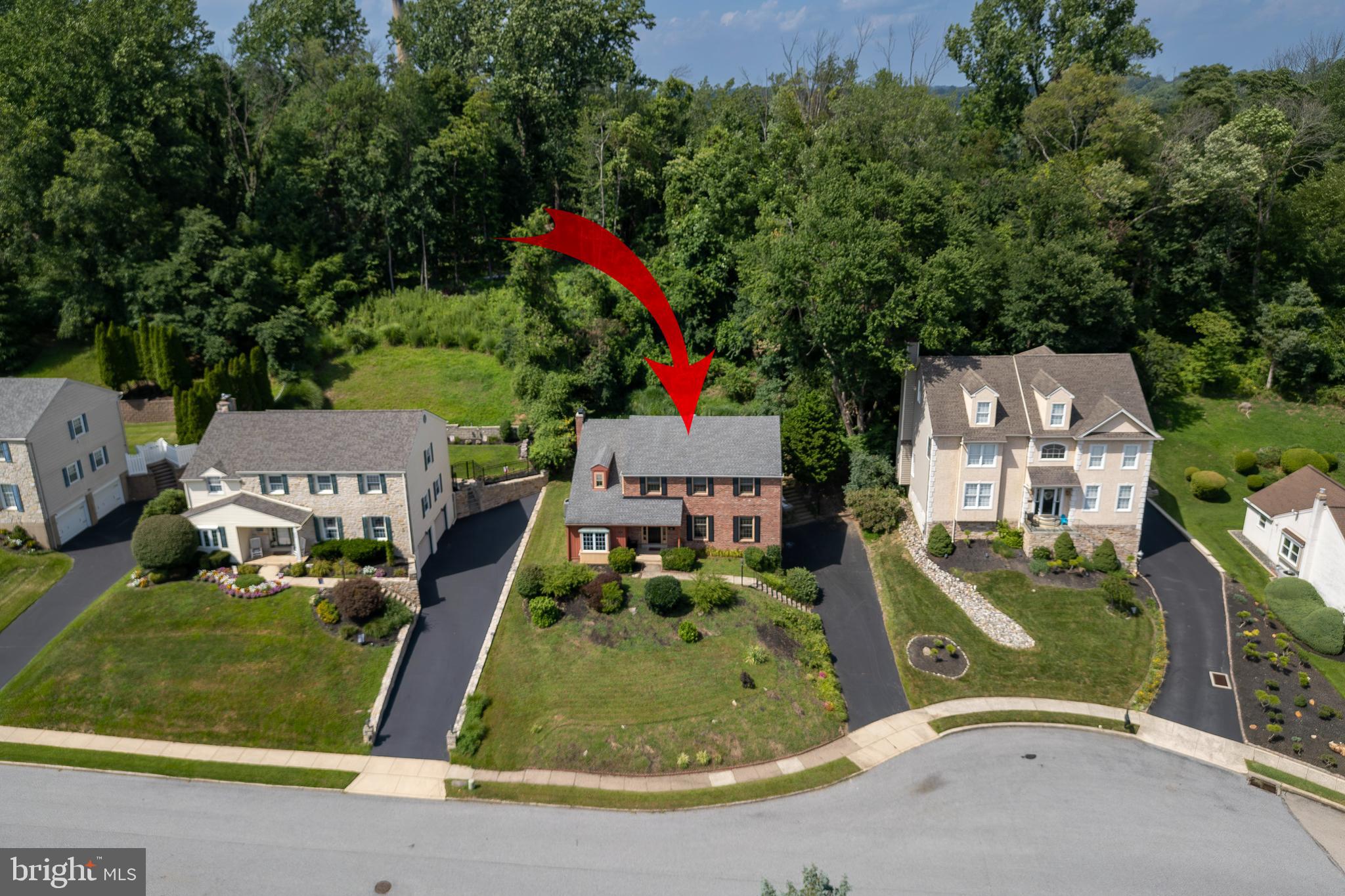 440 Ridge Lane Springfield, PA 19064 - Photo 5 of 47 an aerial view of a house