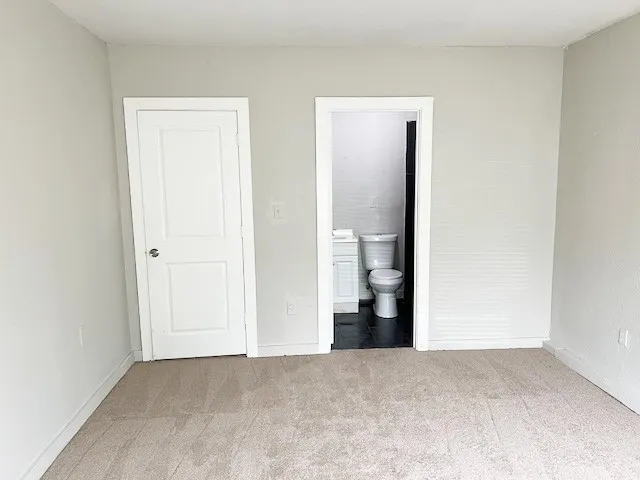 a view of empty room