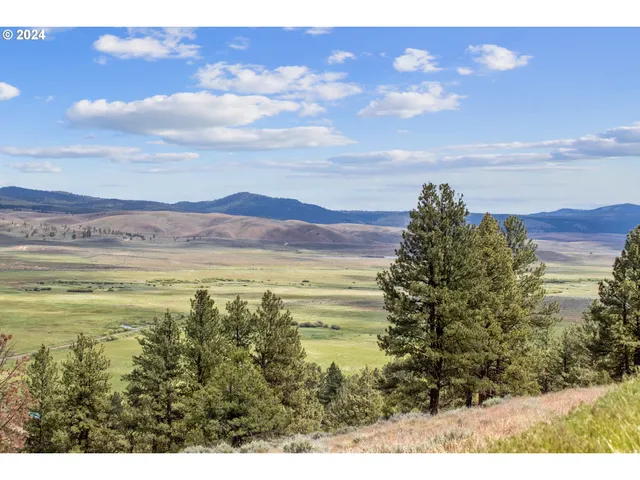 a view of an ocean and a mountain