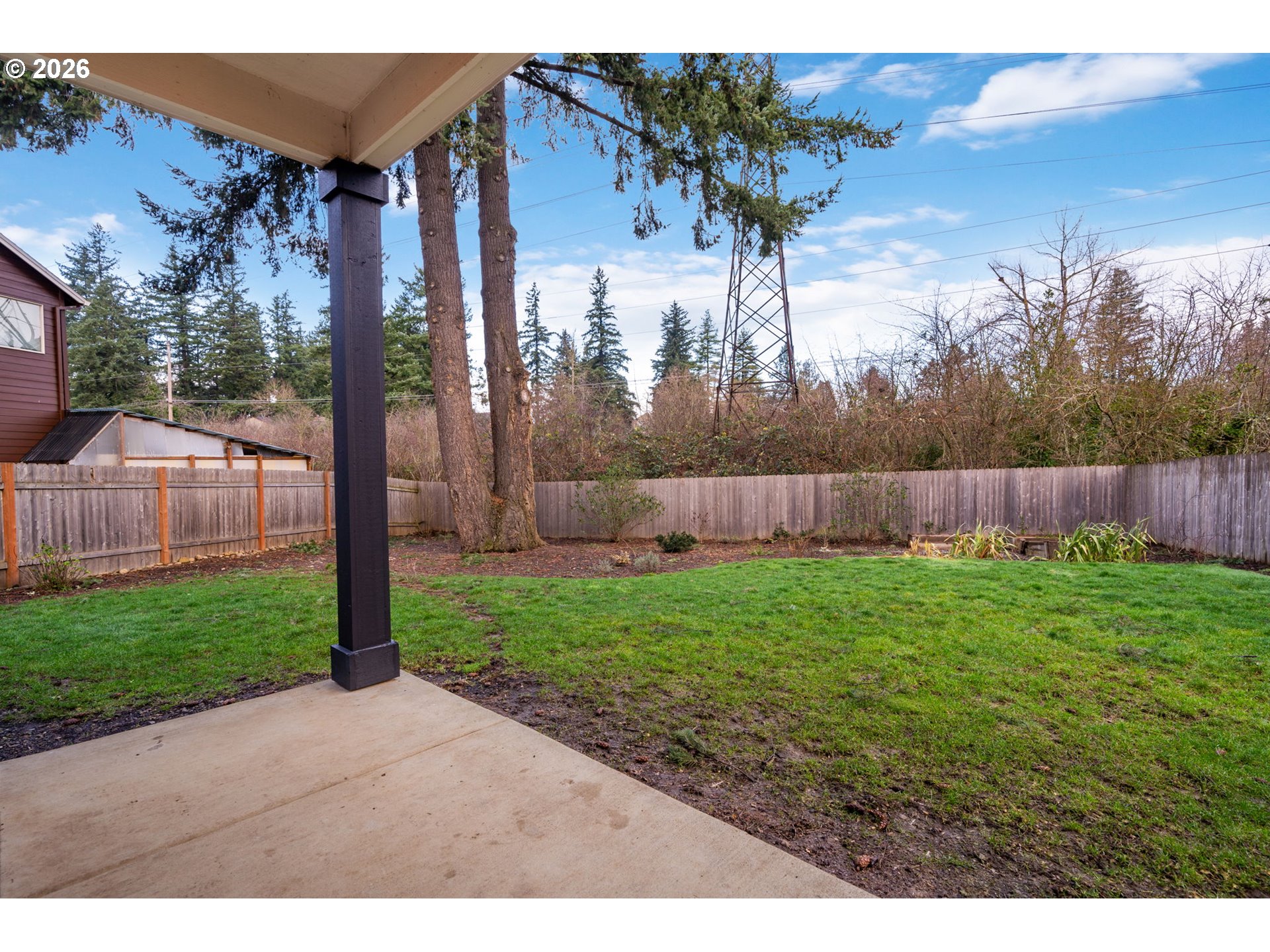 5706 Southeast 134th Place Portland, OR 97236 - Photo 32 of 39 a view of a back yard