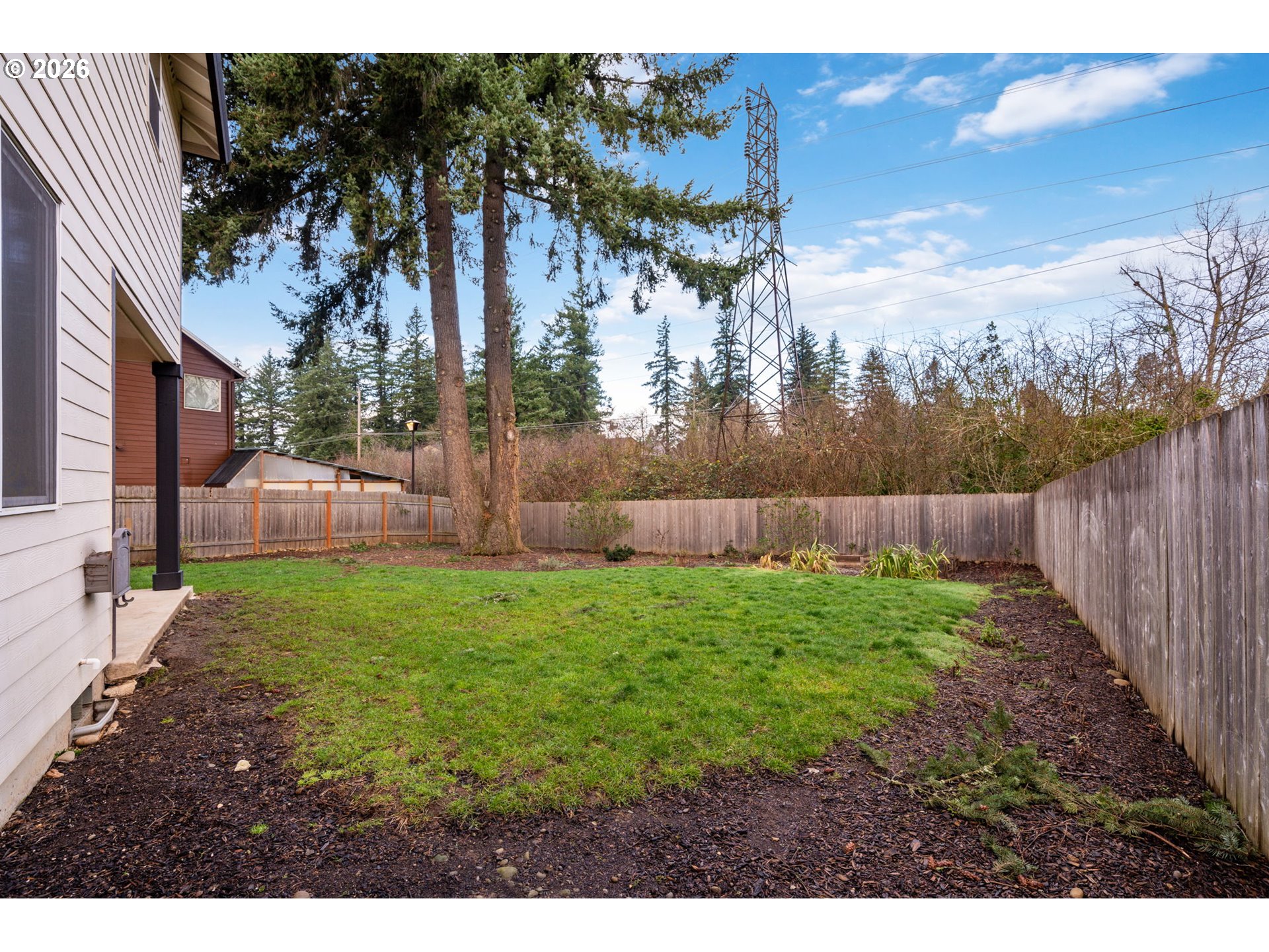 5706 Southeast 134th Place Portland, OR 97236 - Photo 36 of 39 a view of backyard with green space