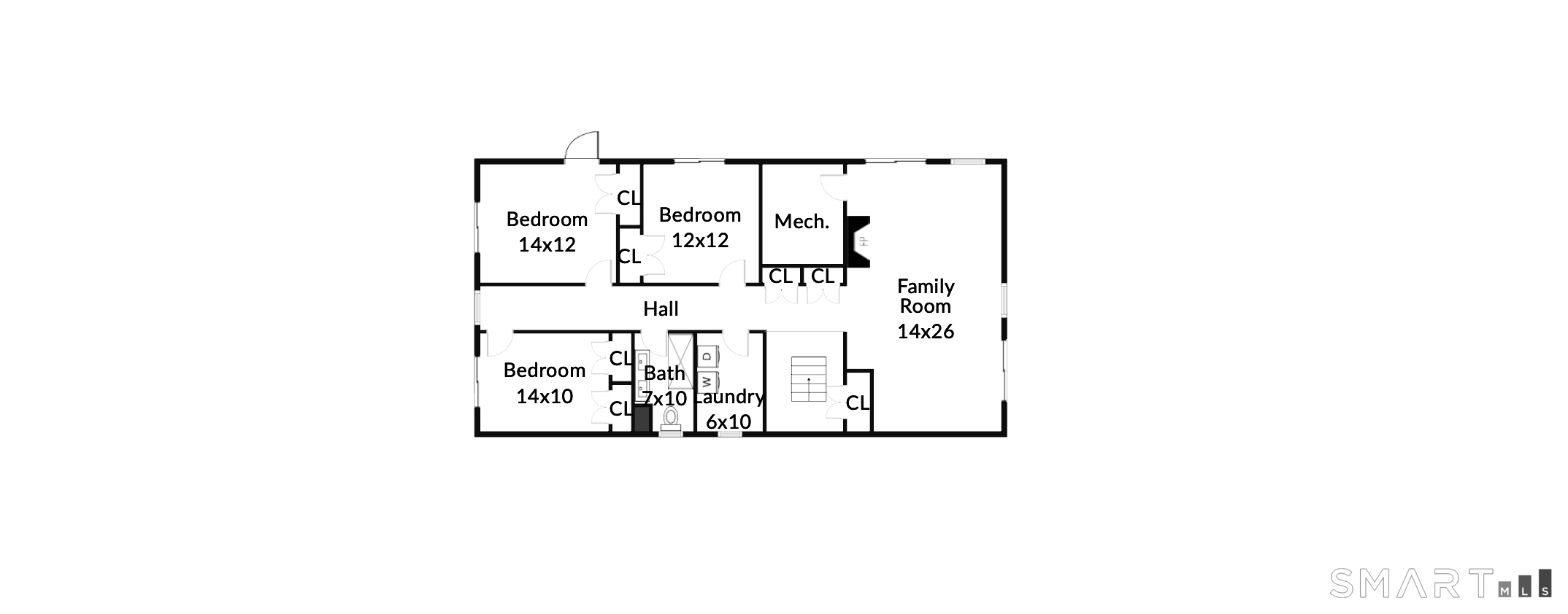 38 Old Redding Road Weston, CT 06883 - Photo 40 of 40 Lower Level Floor Plan.