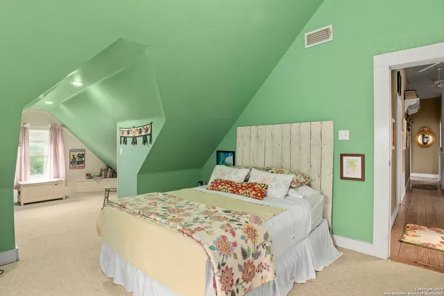 a view of a water pond with an ocean view