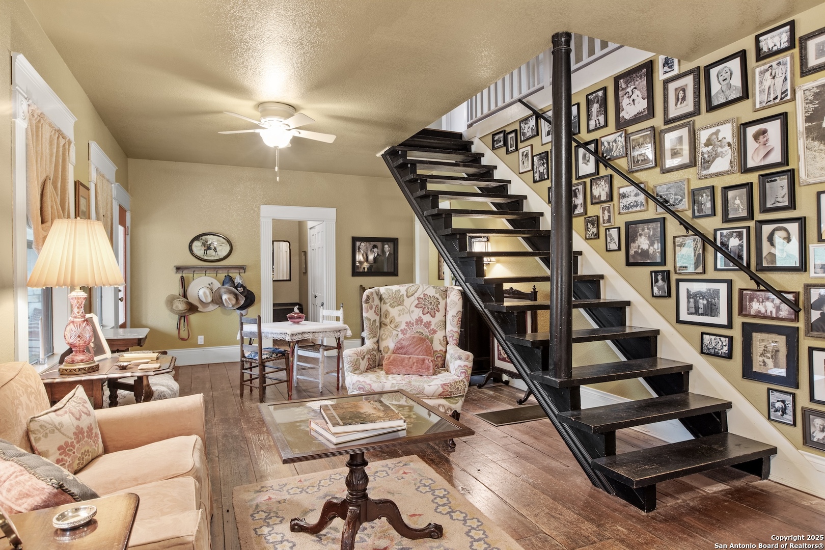 211 Riverside Drive West Llano, TX 78643 - Photo 7 of 74 a living room with furniture and wooden floor