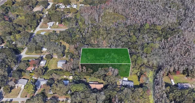 a bird view of house