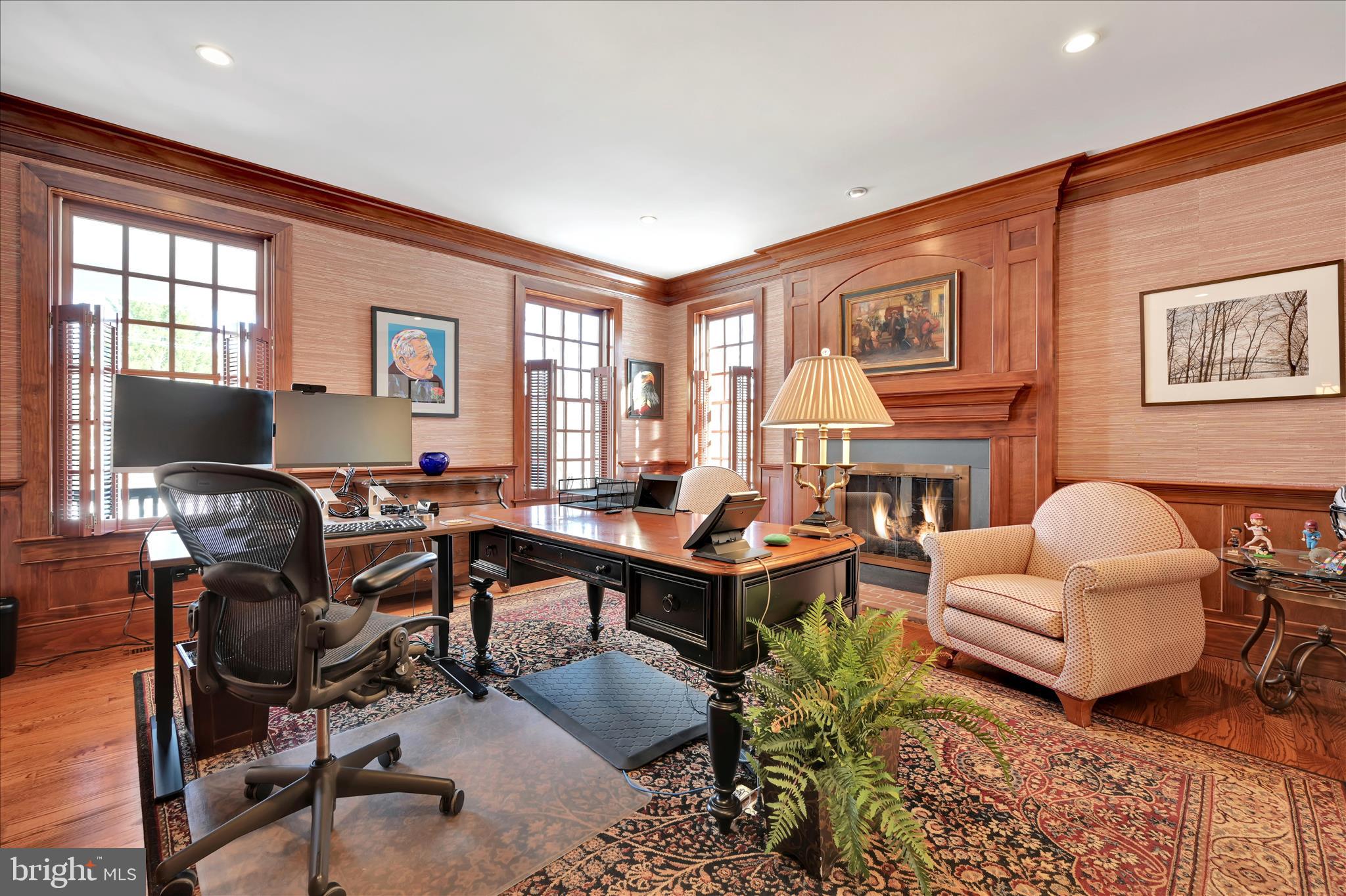 518 Newtown Road Berwyn, PA 19312 - Photo 68 of 90 First Floor Study / Office