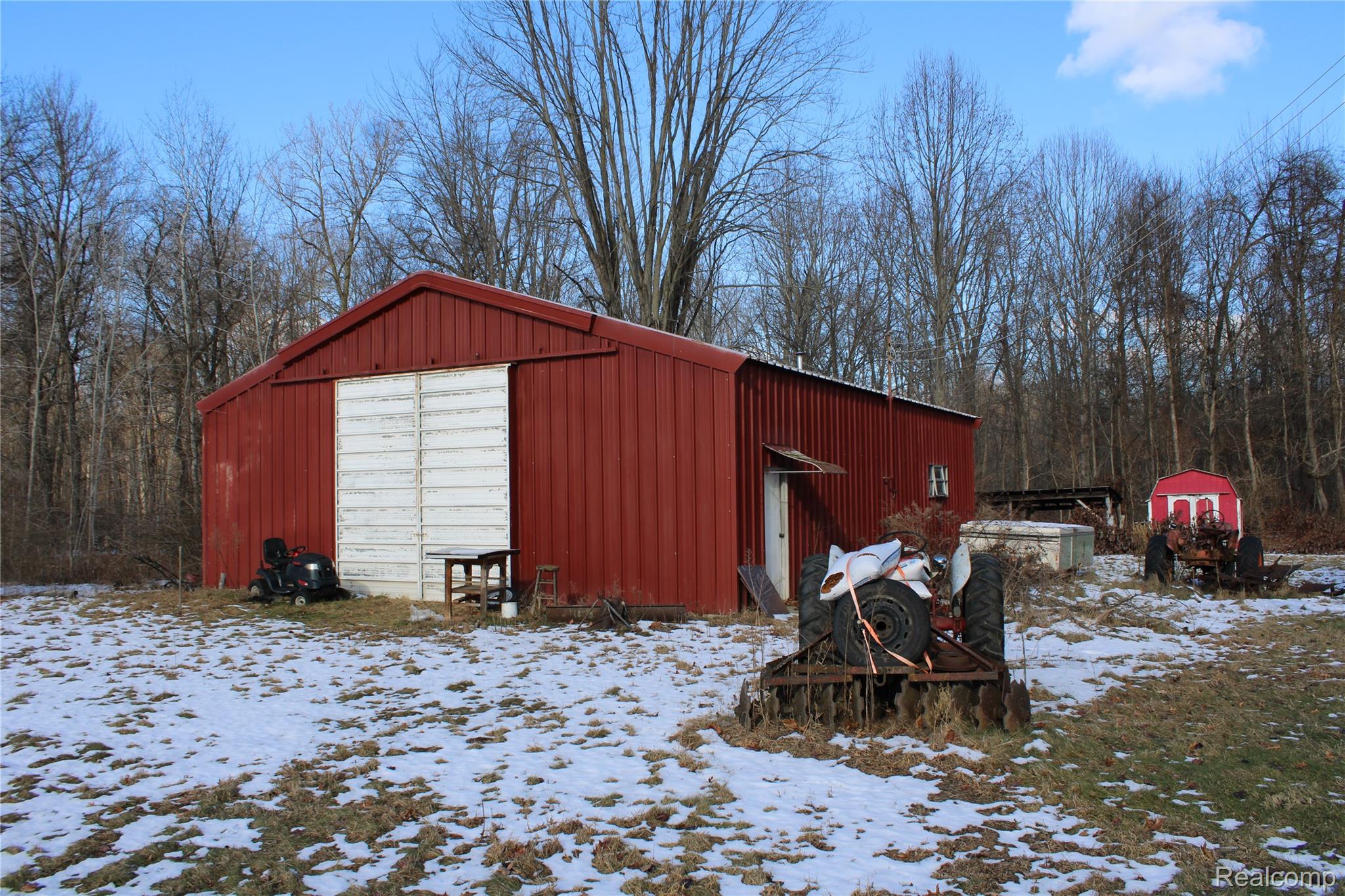 4870 Samaria Road Petersburg, MI 49270 - Photo 2 of 37 View of pole building