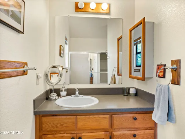 a backyard of a house with seating space