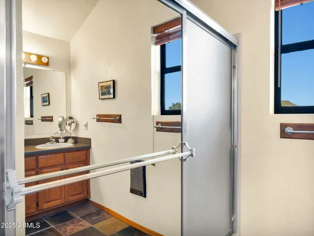 a view of a city with sunset view