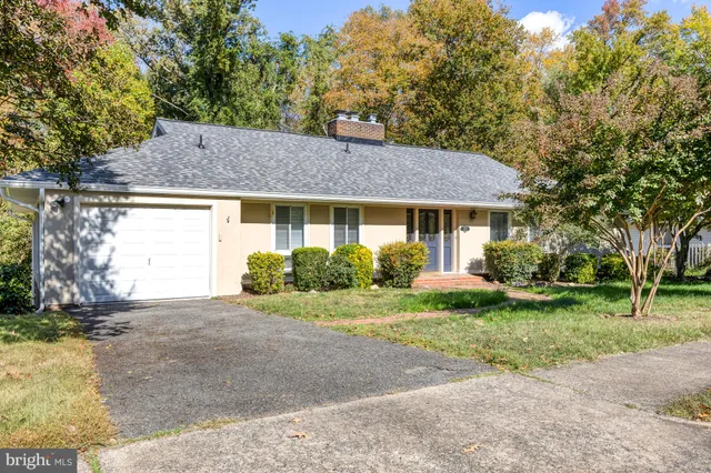 a house view with a backyard space