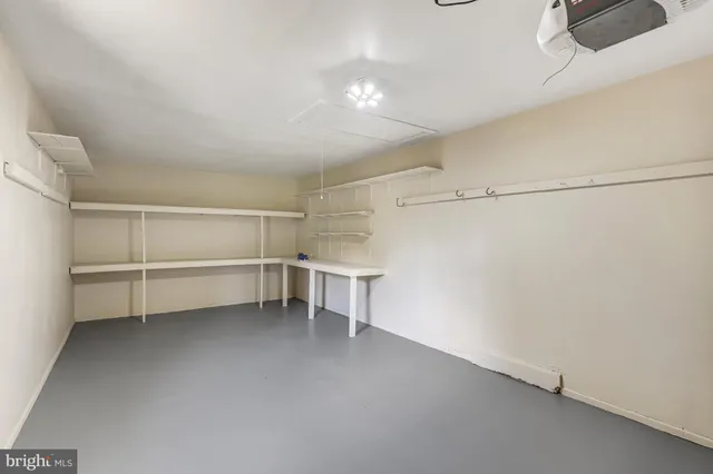 a view of balcony with wooden floor