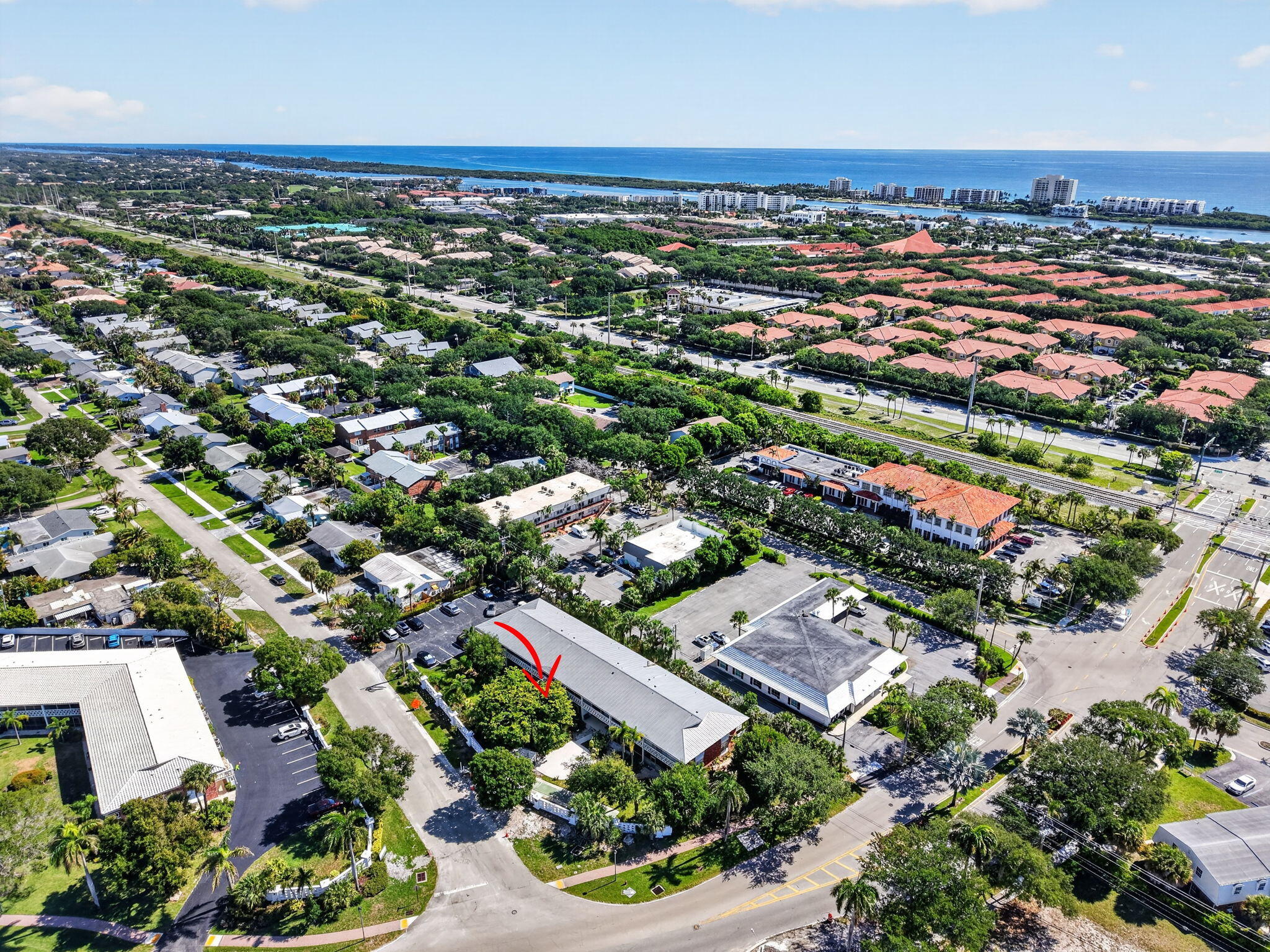 91 Willow Road, Unit 104 Tequesta, FL 33469 - Photo 24 of 25 Aerial View
