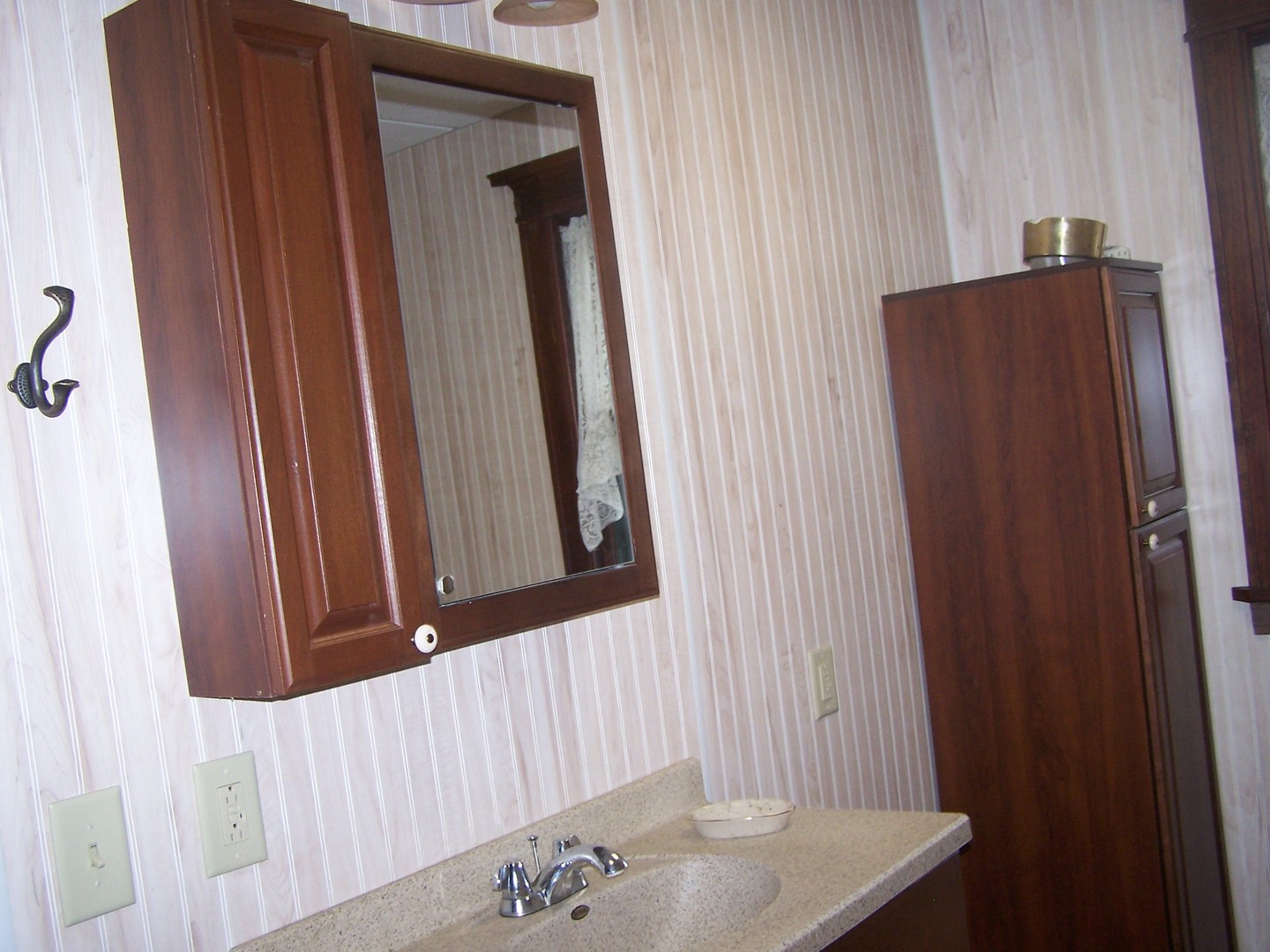 4045 East 22nd Road Serena, IL 60549 - Photo 27 of 31 a bathroom with a sink and a mirror