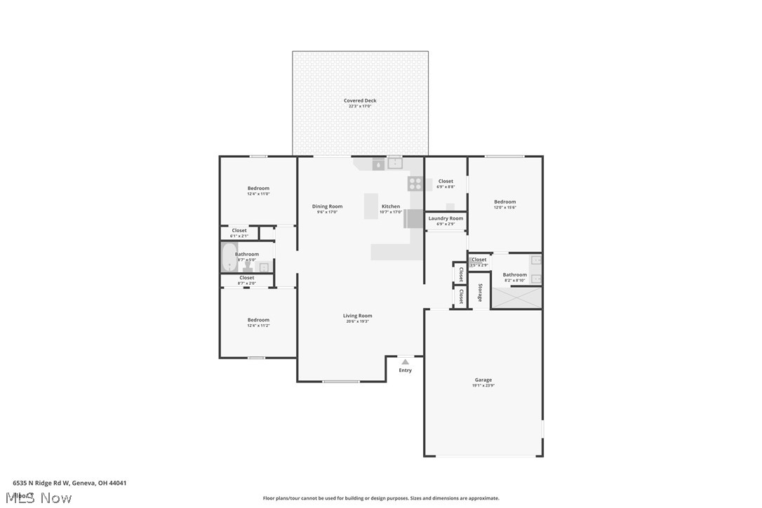 6535 North Ridge Road West Geneva, OH 44041 - Photo 48 of 48 View of floor plan / room layout