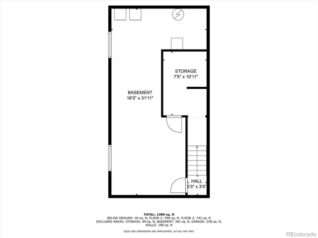 a picture of a bench in front of a wall