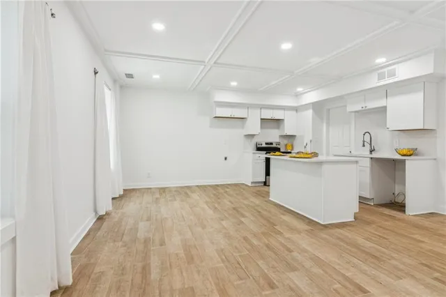 a view of a small space