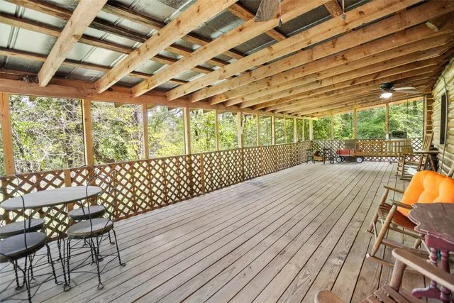 a view of a yard entertaining space