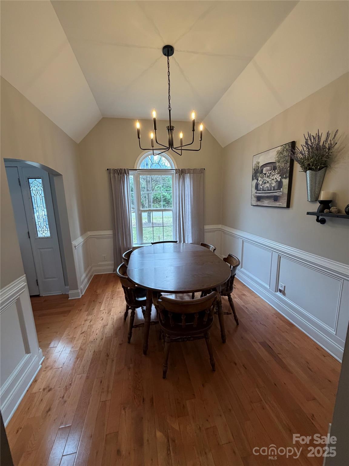 316 Durham Road Stanley, NC 28164 - Photo 4 of 16 a view of a dining room with furniture window and wooden floor