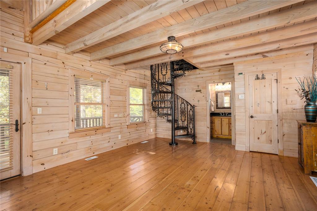 3084 George Williams Road Monroe, GA 30656 - Photo 50 of 55 a view of empty room with wooden floor and fan