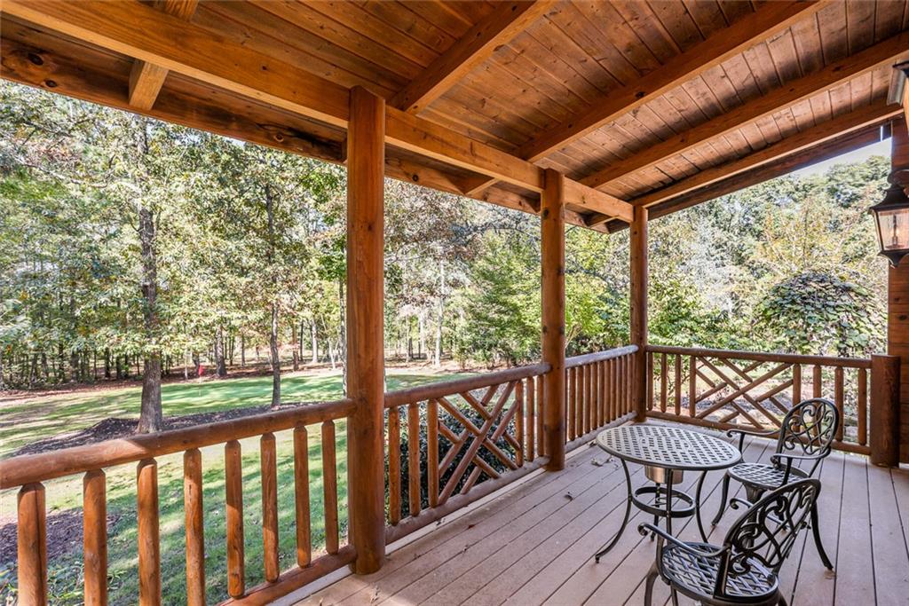 3084 George Williams Road Monroe, GA 30656 - Photo 51 of 55 a view of a two chair in the balcony