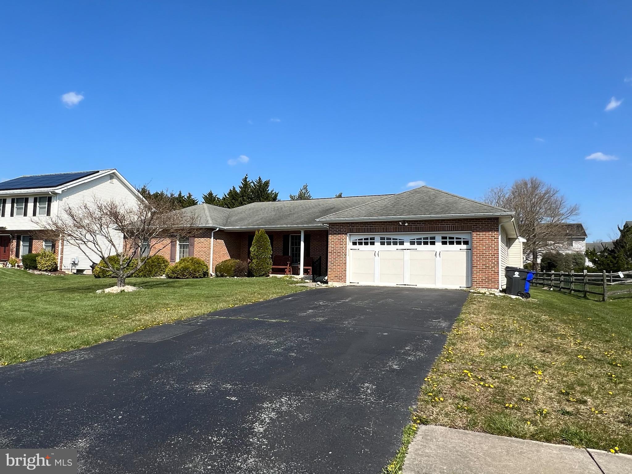 214 Mt Vernon Drive Bear, DE 19701 - Photo 43 of 44 a front view of a house with a yard and garage