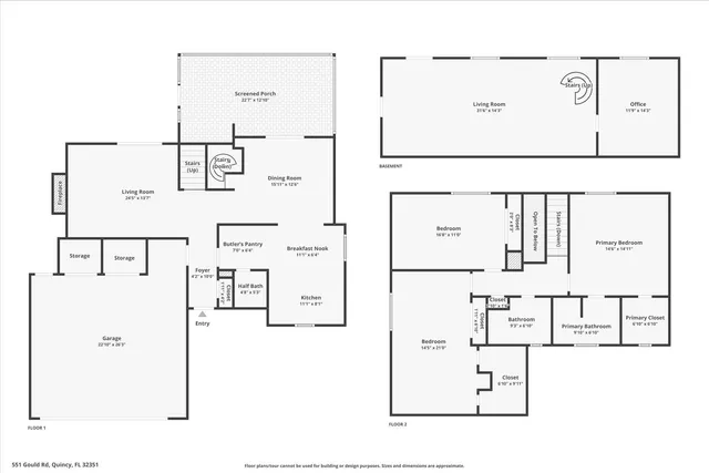 $549,500 | 551 Gould Road, Quincy, FL 32351