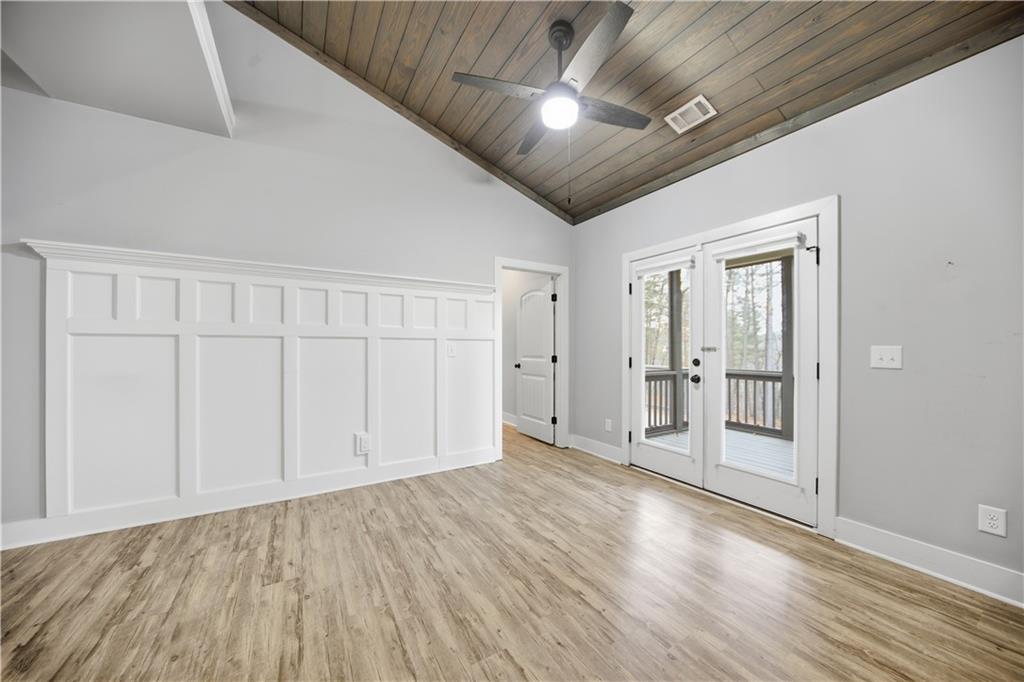 294 Town Creek Road Talking Rock, GA 30175 - Photo 18 of 68 a view of empty room with wooden floor