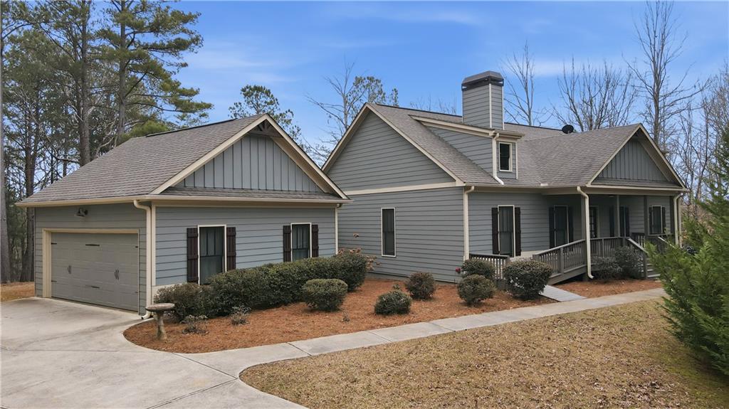 294 Town Creek Road Talking Rock, GA 30175 - Photo 3 of 68 a view of a house with yard and plants