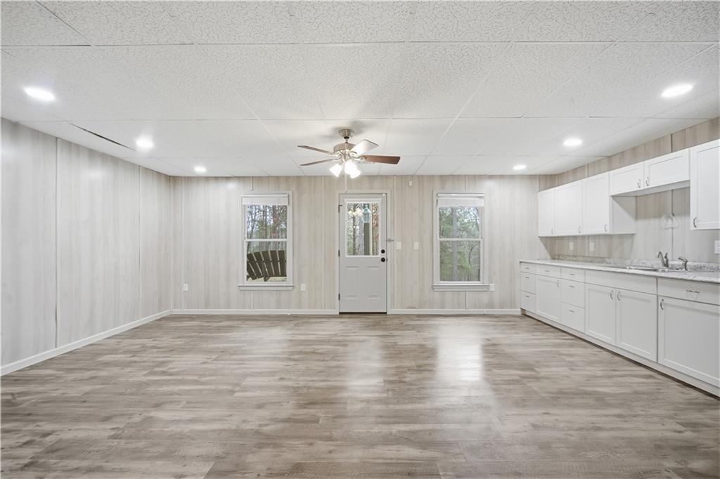 294 Town Creek Road Talking Rock, GA 30175 - Photo 44 of 68 a view of an empty room with window and cabinet