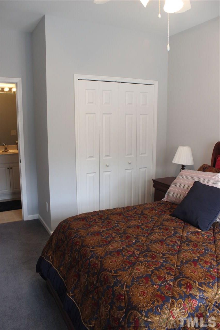 10306 Dapping Drive Raleigh, NC 27614 - Photo 14 of 25 Another view of the Bedroom showing entry to the full bathroom