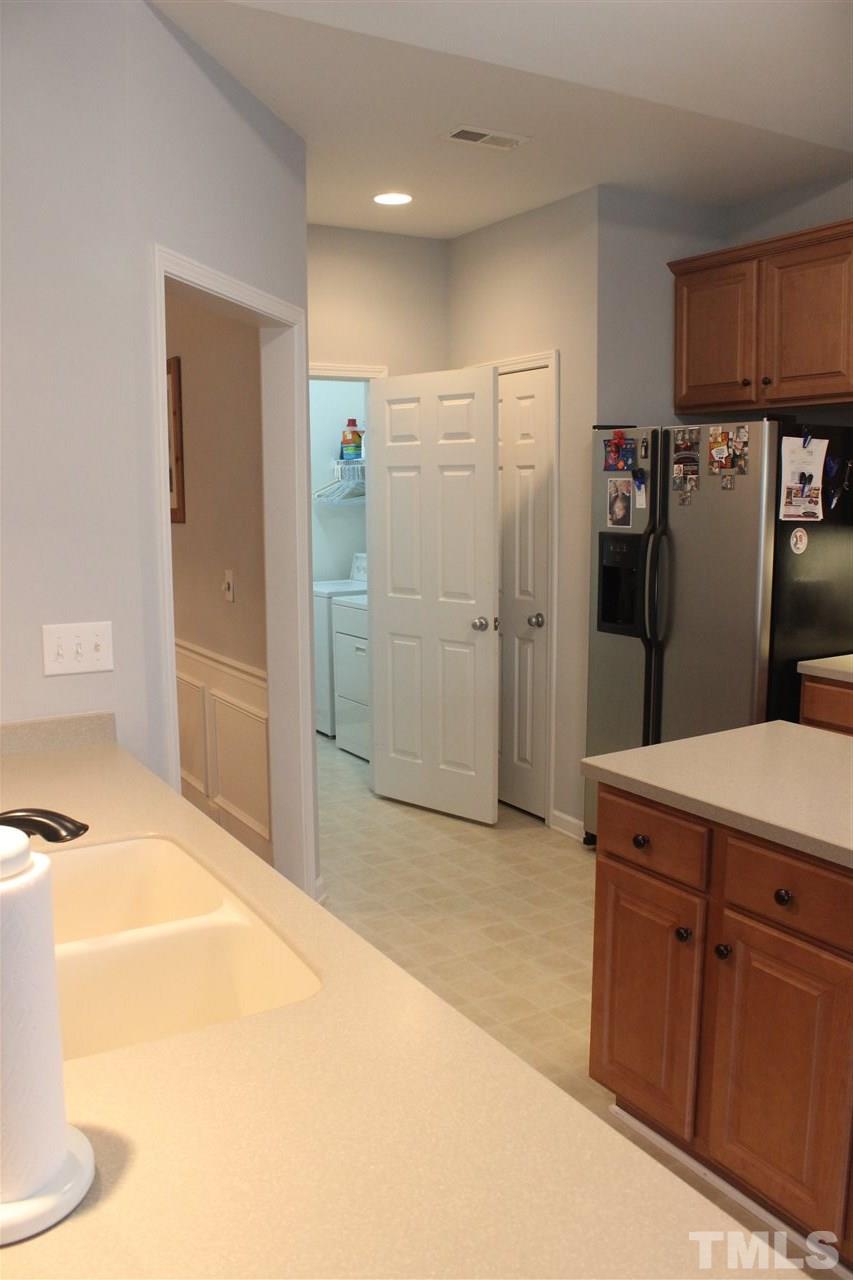 10306 Dapping Drive Raleigh, NC 27614 - Photo 9 of 25 View from Kitchen into Laundry/Mud Room just off the garage!