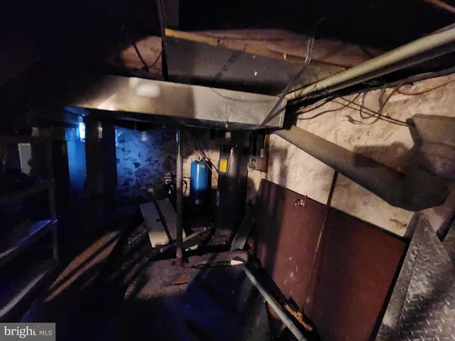 a view of under construction area and window