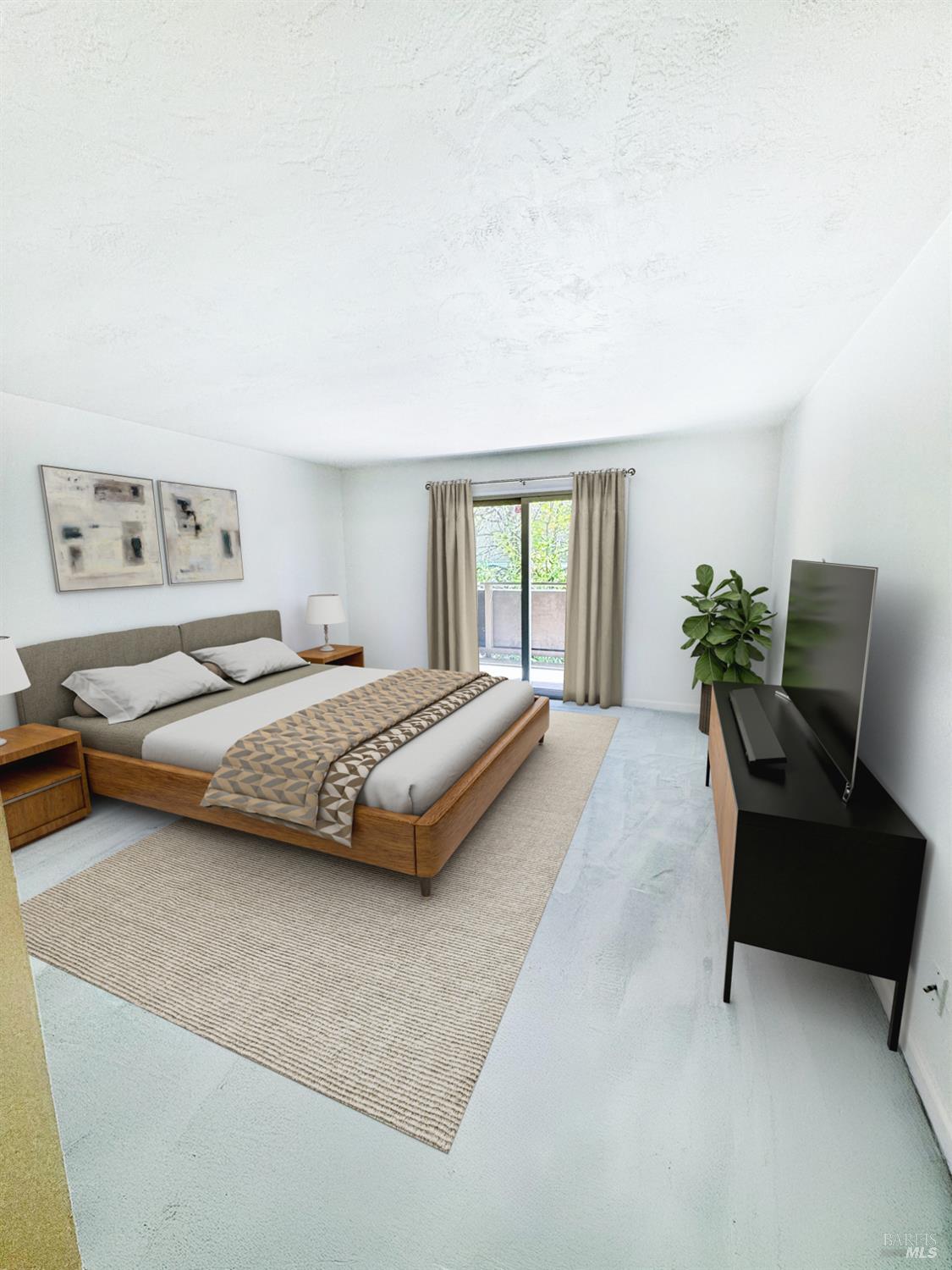 50 Vía Belardo, Unit 12 Greenbrae, CA 94904 - Photo 3 of 13 a bedroom with a bed chair and window