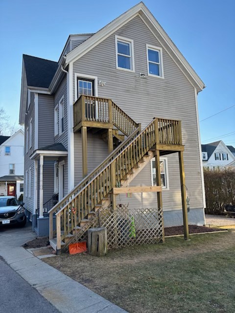 2 Gravity Court Westerly, RI 02891 - Photo 2 of 12 Back with stairs to 3rd