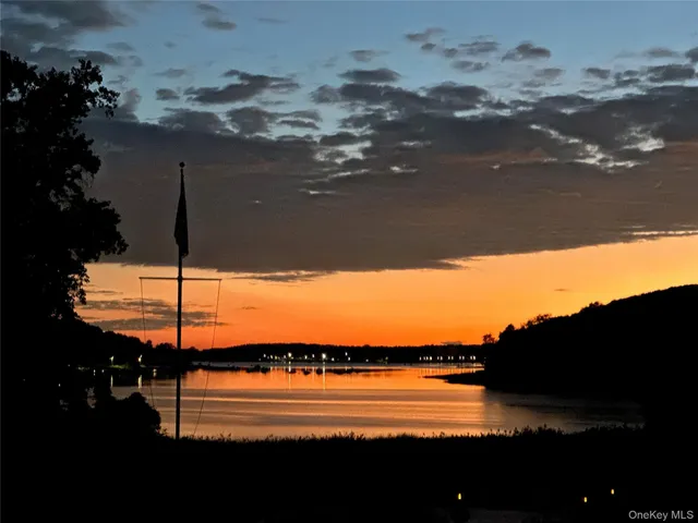a view of an ocean and beach