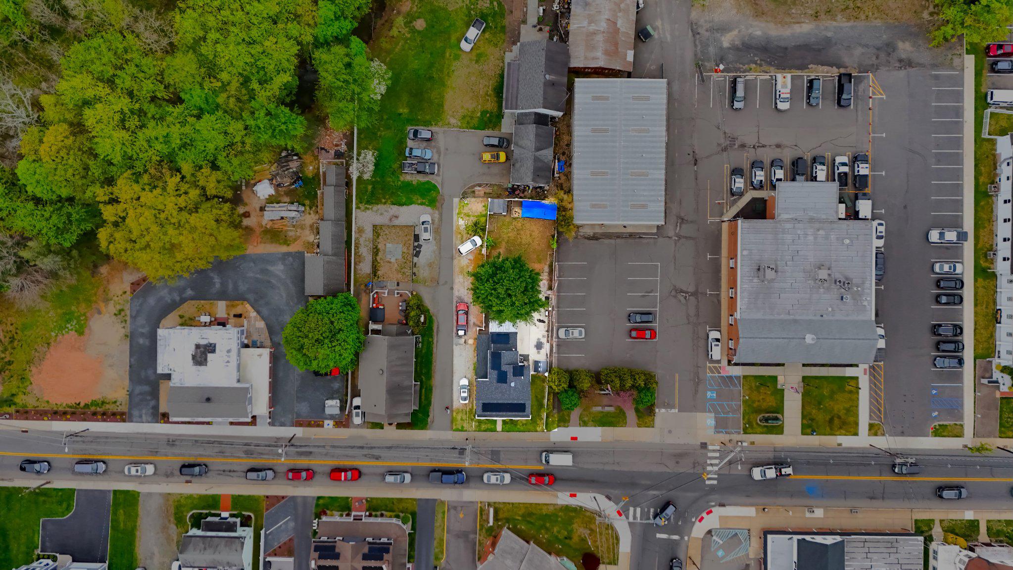 11 Main Street Englishtown, NJ 07726 - Photo 5 of 29 Aerial view with subject property centered.