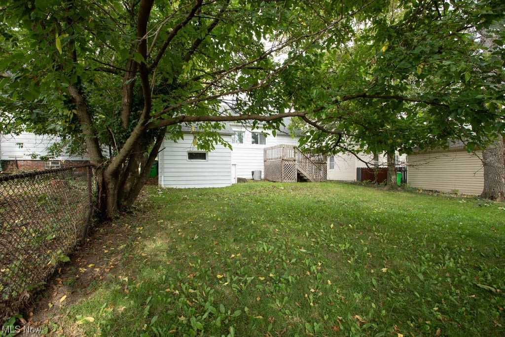 2310 Rockefeller Road Wickliffe, OH 44092 - Photo 29 of 35 View of yard featuring a deck
