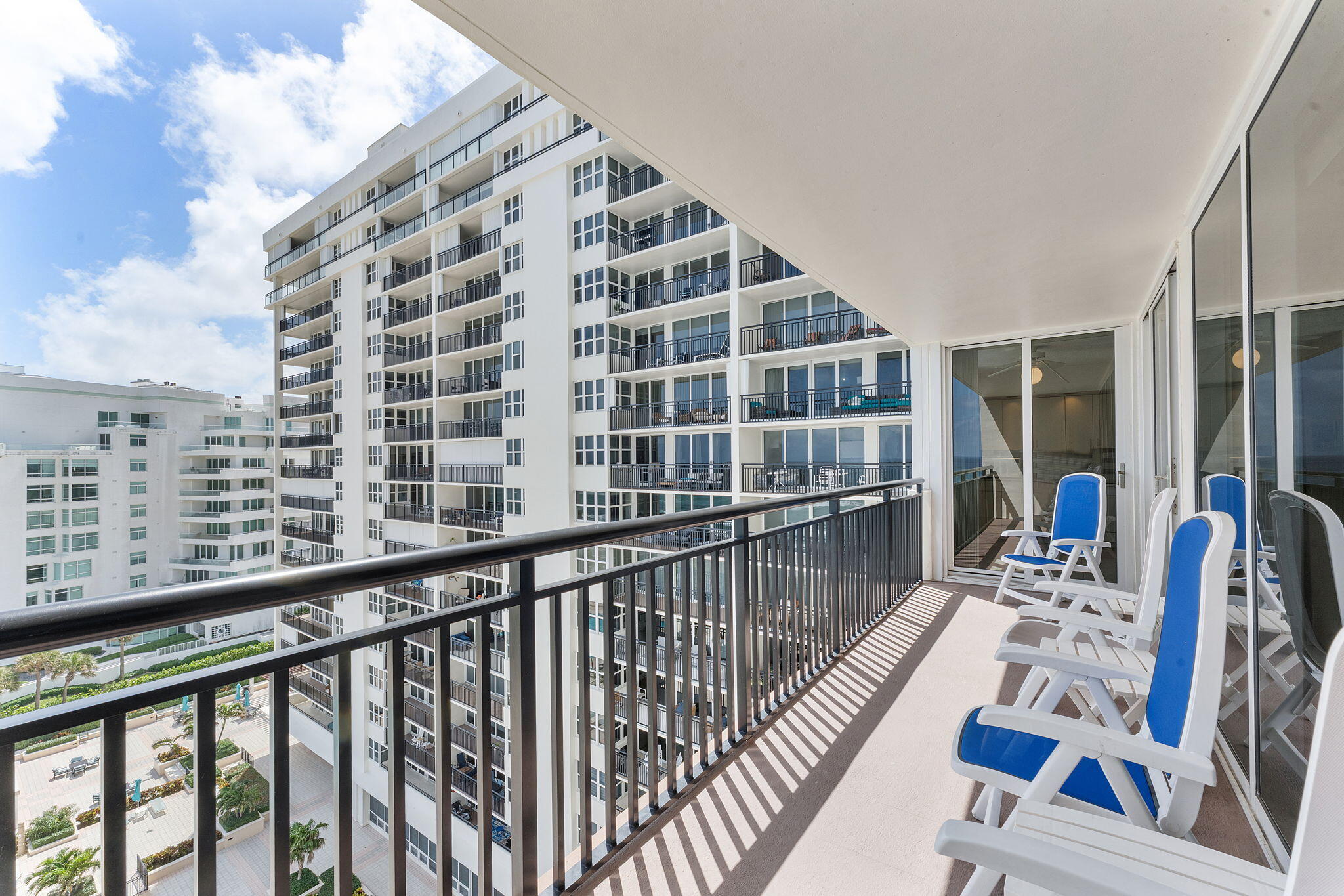2000 South Ocean Boulevard, Unit 10H Boca Raton, FL 33432 - Photo 4 of 54 a view of balcony with patio