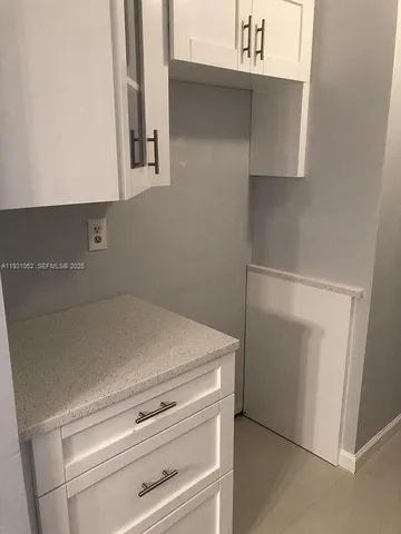 a close view of washer and dryer