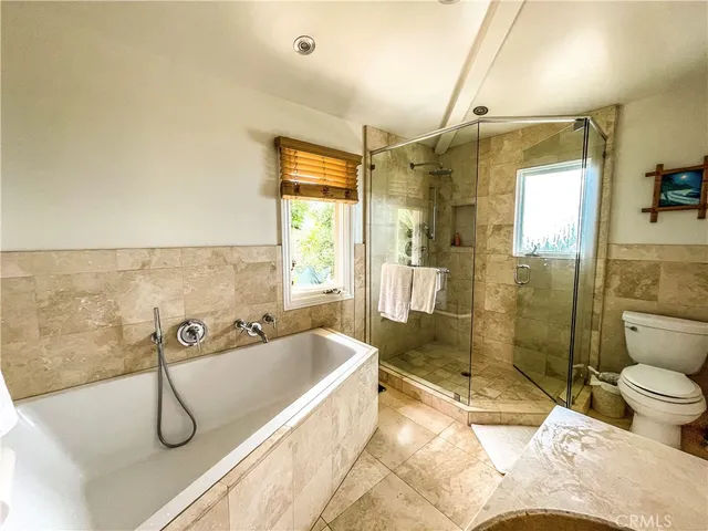 a bathroom with a tub