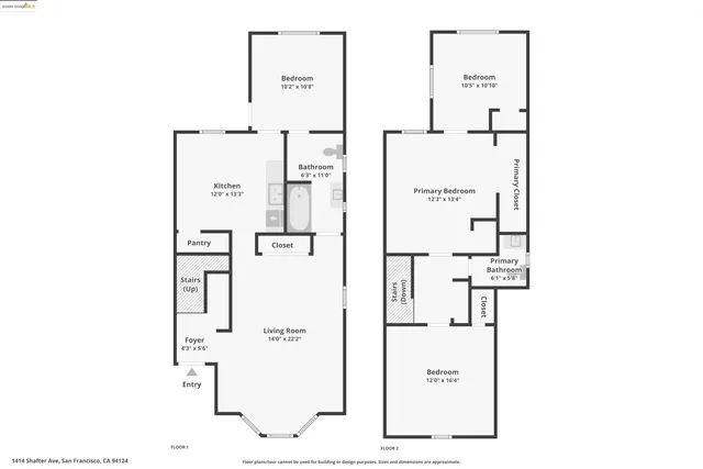 $649,000 | 1414 Shafter Avenue, San Francisco, CA 94124