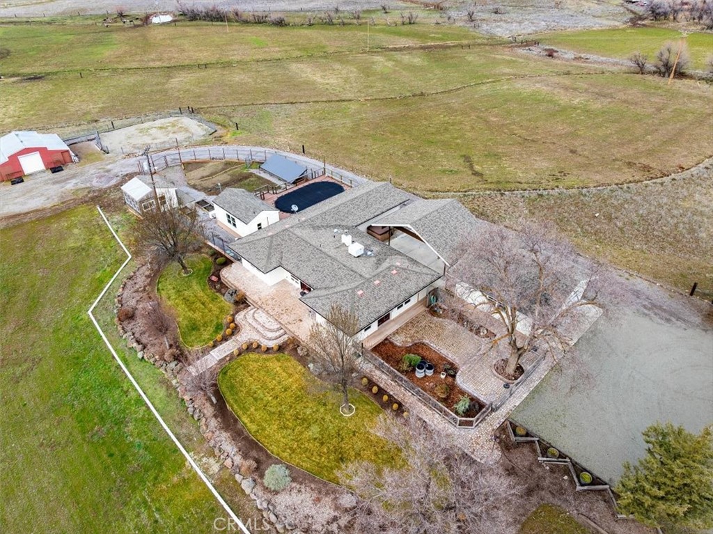 1201 Ball Mountain Little Shasta Road Montague, CA 96064 - Photo 1 of 46 an aerial view of a house with a ocean view
