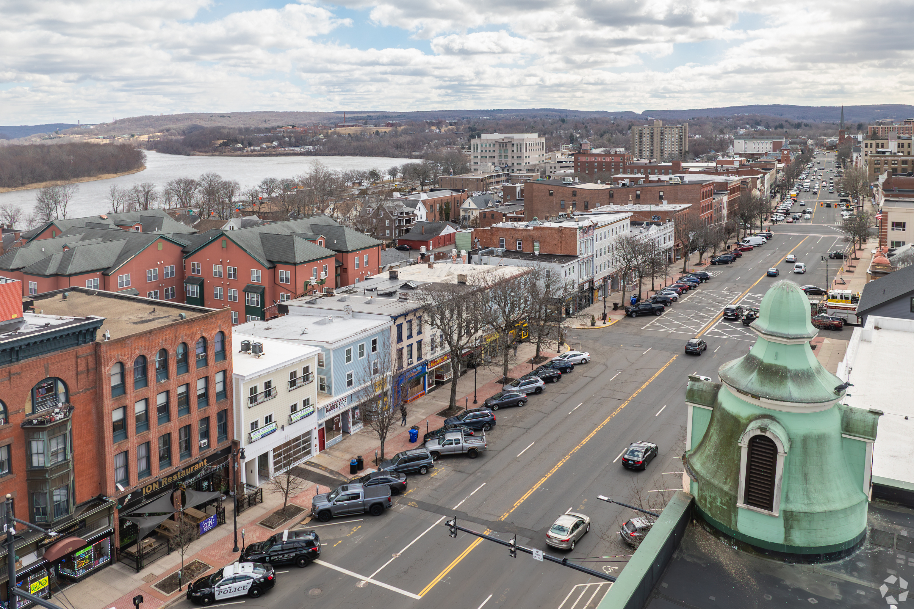 584 Main Street, Unit H Middletown, CT 06457 - Photo 10 of 10 an aerial view of a city