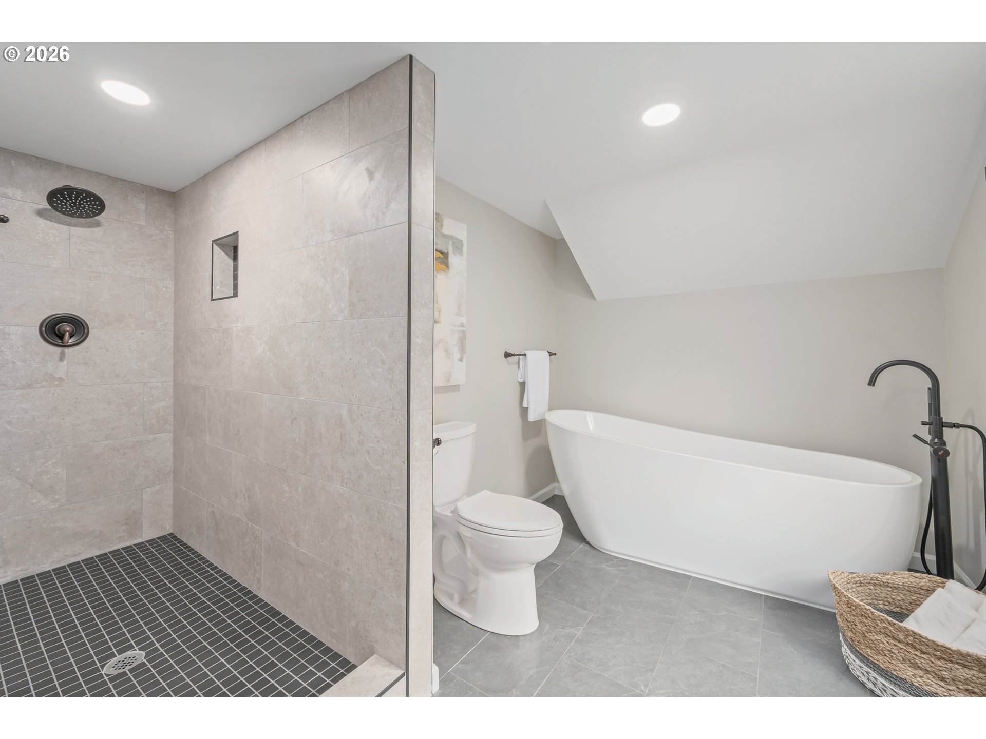 2031 Olive Street Eugene, OR 97405 - Photo 27 of 38 a bathroom with a sink a toilet and shower