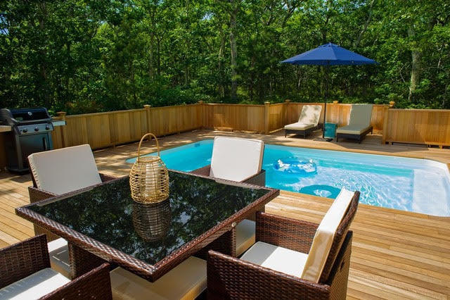 51 Old Purchase Road Edgartown, MA 02539 - Photo 4 of 24 swimming pool view with a seating space
