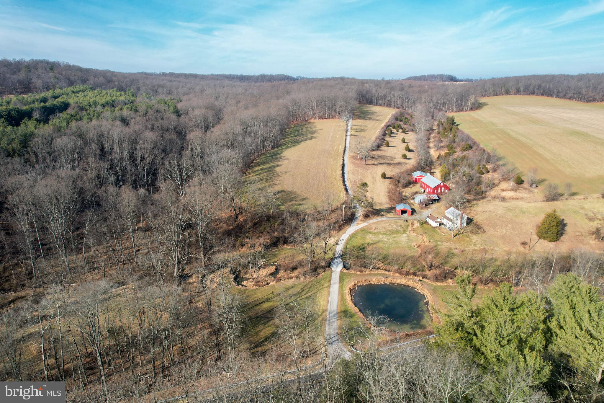 Geeting Road Westminster, MD 21158 - Photo 16 of 17 a view of a lake in middle of the forest