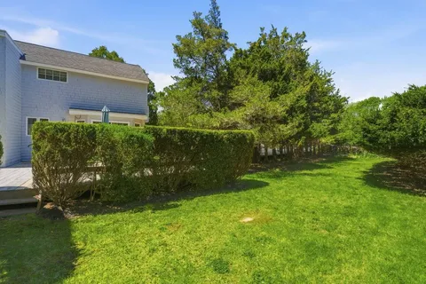 a view of a back yard